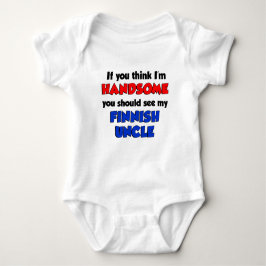Jag är Handsome Finlands farbror Tee Shirt