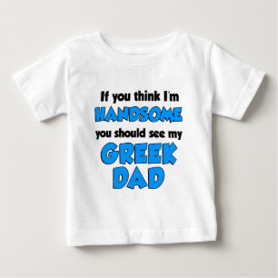 Jag är Handsome Grekiska Pappa T-shirt
