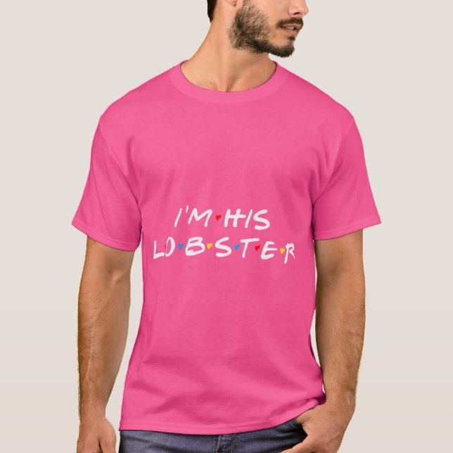 Jag är hans älskarinna Romantic Valentindag T Shirt (Framsida)