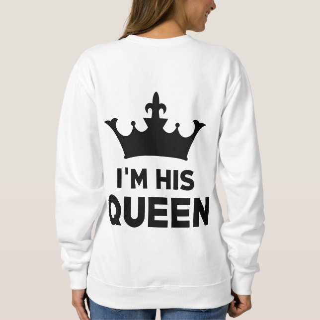 Jag är hans drottning t shirt (Baksida)