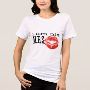 Jag är hans fru. tee shirt