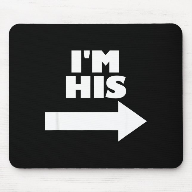 Jag är hans pil som pekar rätt Matchande par Jag ä Musmatta (Framsidan)