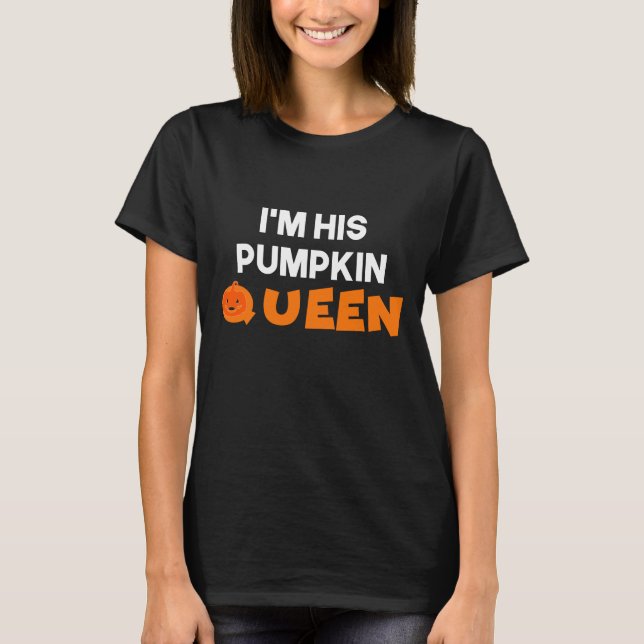 JAG ÄR HANS PUMPKIN QUEEN T SHIRT (Framsida)