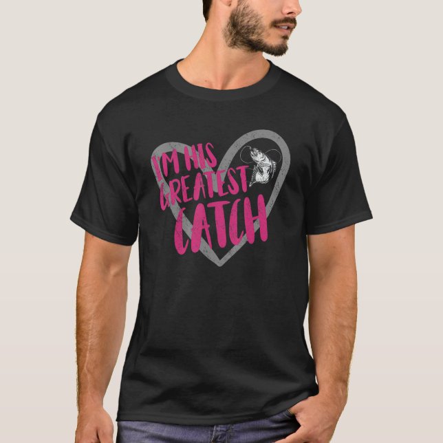 Jag är hans Underbarare fångstfiske T Shirt (Framsida)