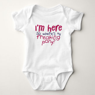 Jag är här 2 Baby Creeper Tee Shirt