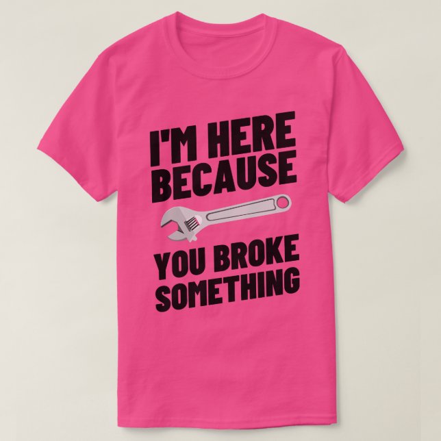 Jag är här för att du Fattiga nåt 42 T Shirt (Design framsida)