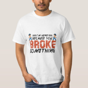 Jag är här för att du fattiga nåt, mekaniskt. t shirt