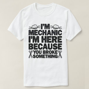 Jag är här för att du Fattiga nåt roligt Pappa T Shirt