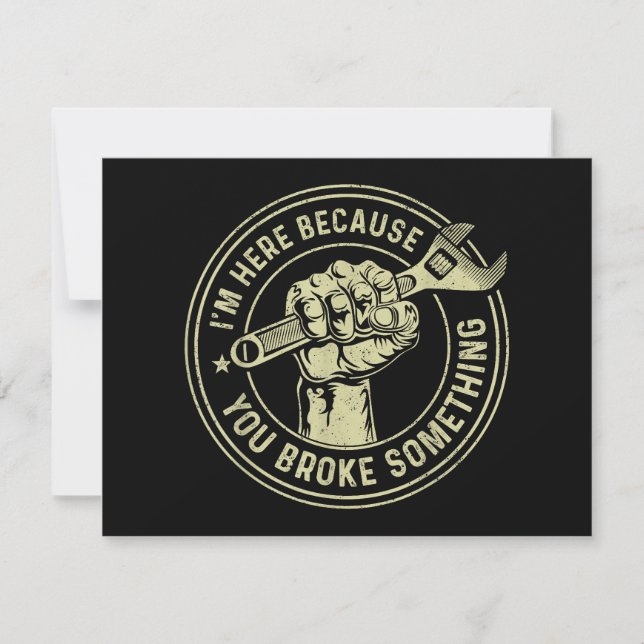 Jag är här för att du Fattigt nåt, Mechanic Han (Framsida)