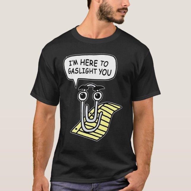 Jag är här för att ge dig ljus t shirt (Framsida)