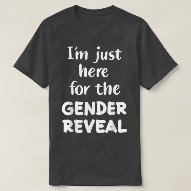 Jag är här för att visa Genderna. T Shirt (Design framsida)