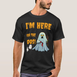Jag är här för boon! - Funny Halloween T Shirt