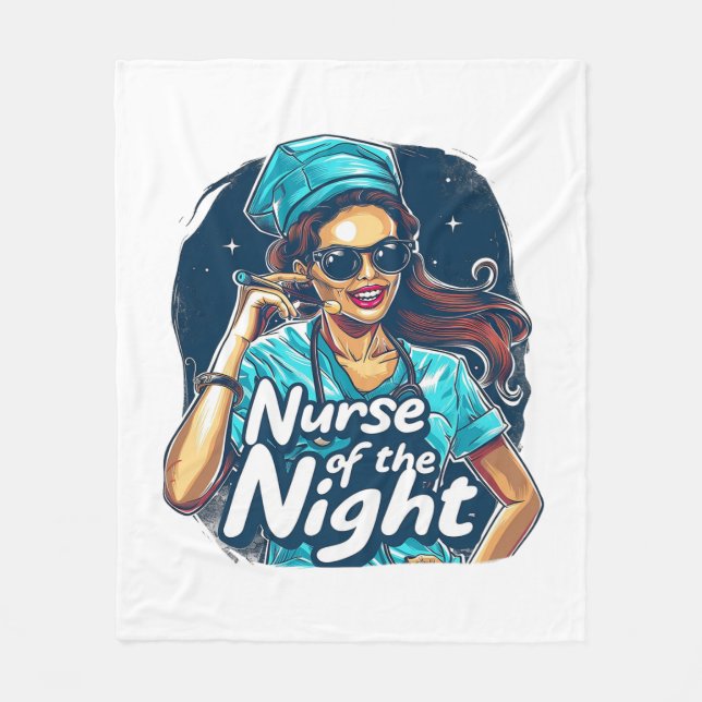 Jag är här för Boos Fleecefilt (Framsidan)