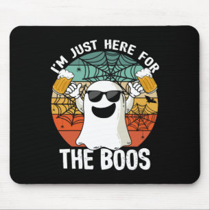 Jag är här för Boos Funny Halloween Beer Lo Musmatta