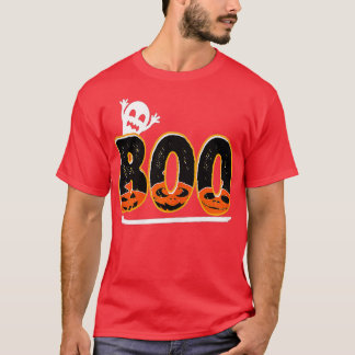 Jag är här för Boos Funny Halloween Ghost Cu T Shirt