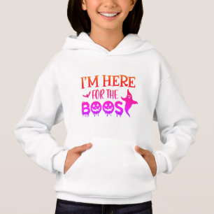 Jag är här för boos Halloween barnkläder T Shirt