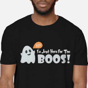 Jag är här för Boos! Halloween T Shirt