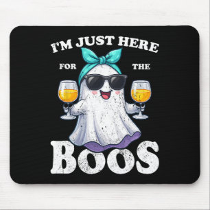 Jag är här för Boos Halloween Women Ghost C Musmatta