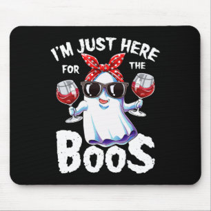 Jag är här för Boos Halloween Women Ghost C Musmatta