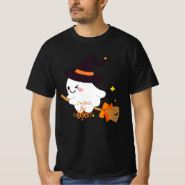 Jag är här för Boos Happy halloween T-Shirt