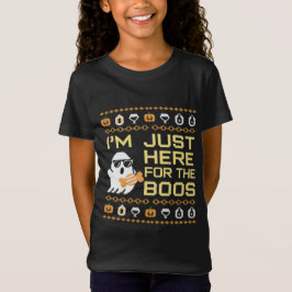 JAG ÄR HÄR FÖR BOOS T SHIRT