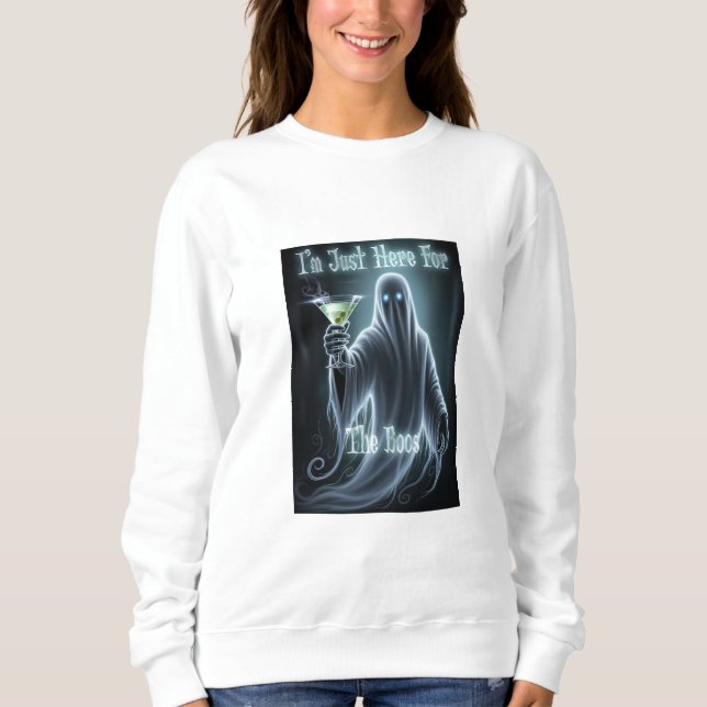 Jag är här för Boos T Shirt (Framsida)
