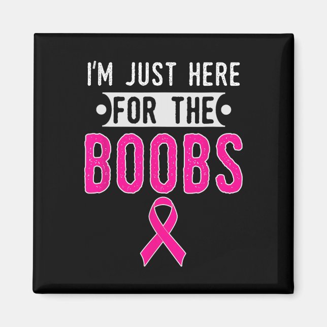 Jag är här för bröstcancervården magnet (Framsidan)