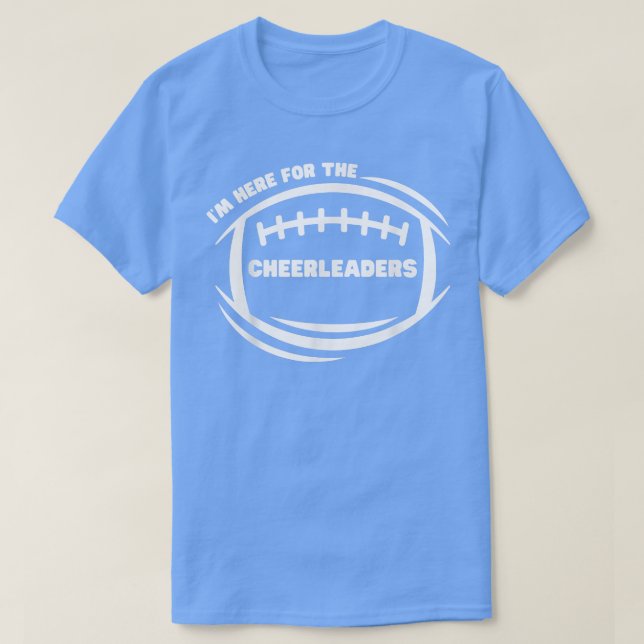 Jag är här för CheerLeaders, Cheerlead M T Shirt (Design framsida)