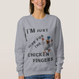 Jag är här för Chicken Finger T Shirt