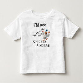 Jag är här för Chicken Finger T Shirt