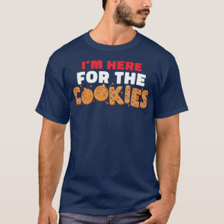 Jag är här för Cookies fantastiska julkakor T Shirt
