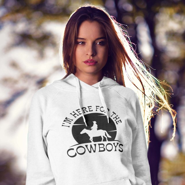 Jag är här för Cowboys T Shirt (Skapare uppladdad)