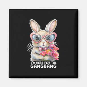 Jag är här för den konstiga Påsk Magnet