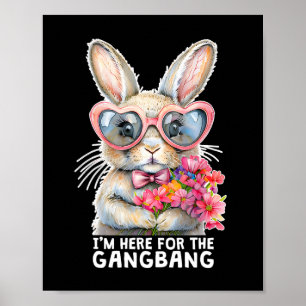 Jag är här för den konstiga Påsk Poster