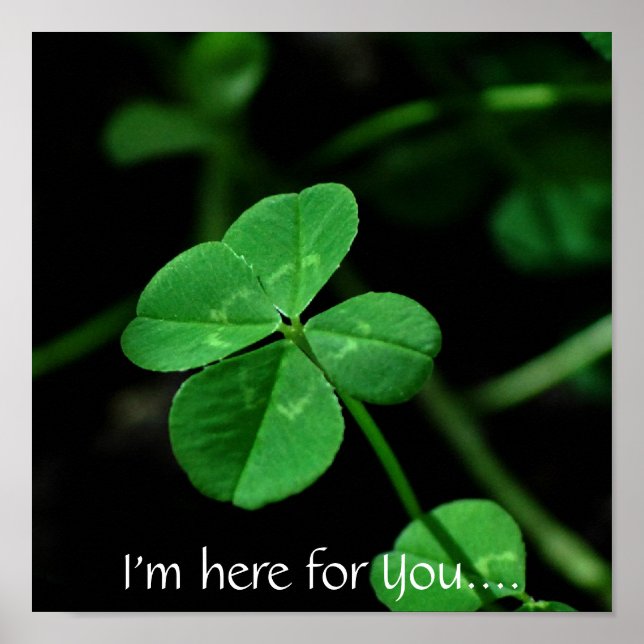 Jag är här för dig... poster (Framsidan)