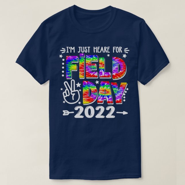 Jag är här för Fält-dagen 2022-Fält-dagen T Shirt (Design framsida)