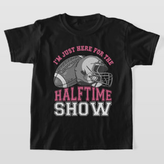 Jag är här för Halftime Show Basketball Fläkt T Shirt