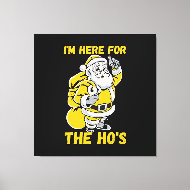 Jag är här för Ho Canvastryck (Framsida)