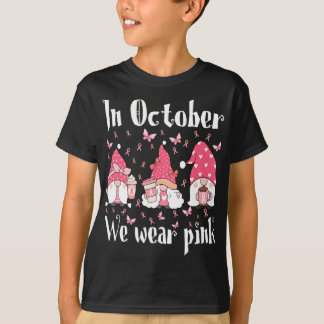 Jag är här för Shenanigans Cute Grönt Gnome T Shirt