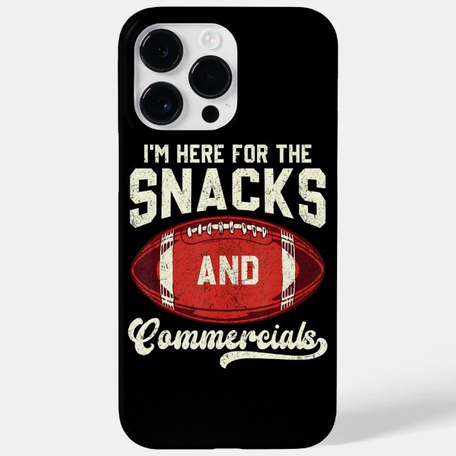 Jag är här för snacks och reklamfotboll (Baksida)