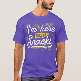 Jag är här för Snacks T Shirt