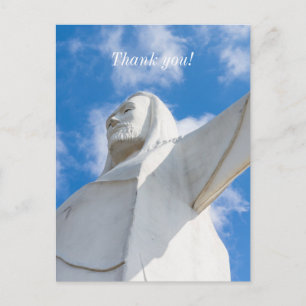 Jag är här för Tack-vykort Vykort