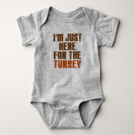 Jag är här för Thanksgivingen Turkiet T Shirt