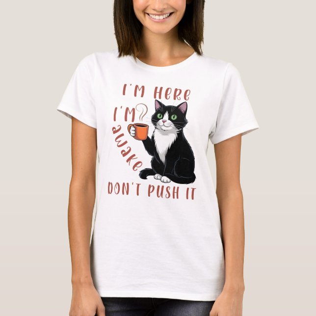Jag är här.. Jag är inte här. T Shirt (Framsida)