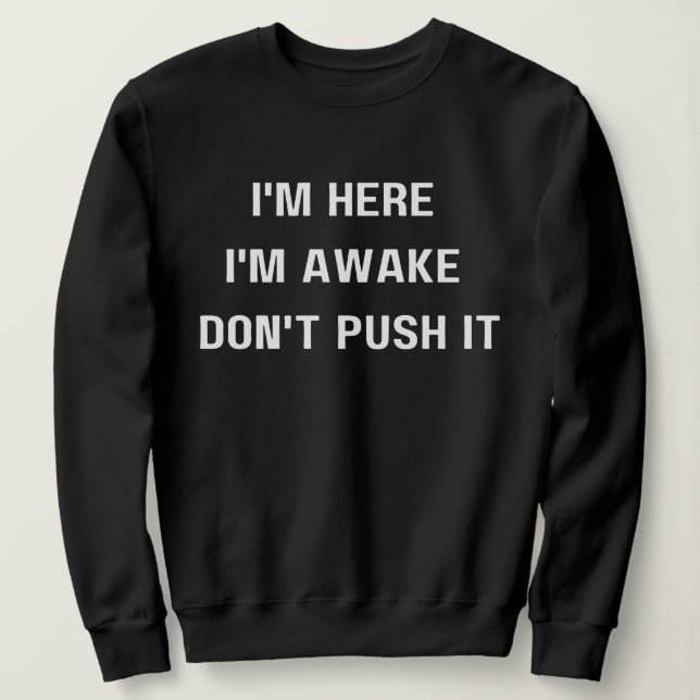 Jag är här.. Jag är inte här... T Shirt (Design framsida)
