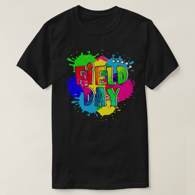 Jag är här just för Fält-dagars Fält-lektioner T Shirt (Design framsida)