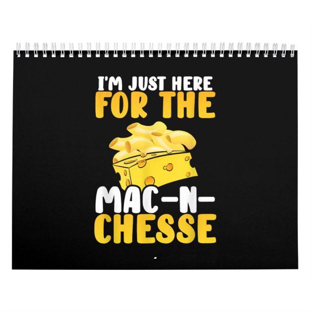 Jag är här Mac och Cheese Thanksgiving Middag Kalender (Omslag)