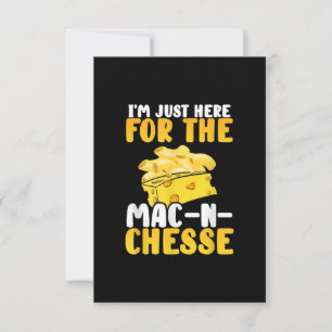 Jag är här Mac och Cheese Thanksgiving Middag OSA Kort