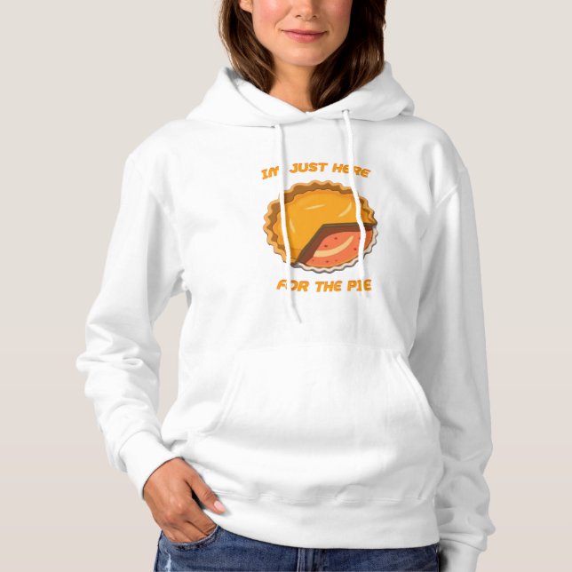 Jag är här precis för Paj T Shirt (Framsida)