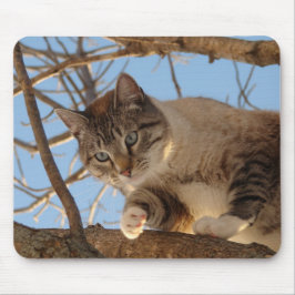 Jag är här uppe musmatta